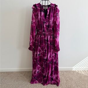 Charles Henry Fuchsia and Purple Dress